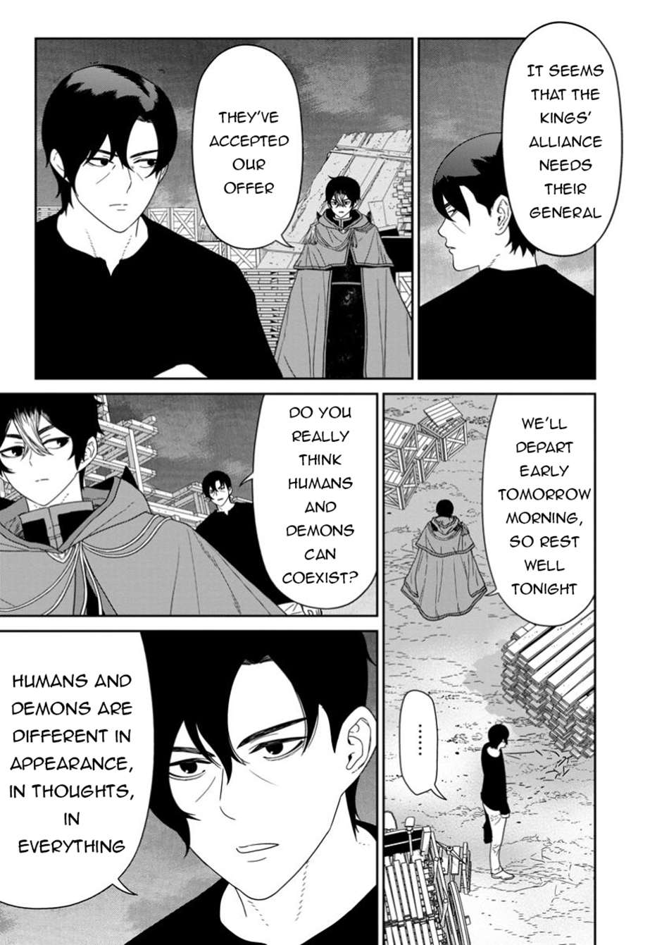Maou Gun Saikyou no Majutsushi wa Ningen datta Chapter 50.2 5